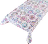 Tafelzeil Marbella -  100 x 140 - Multi tafelkleed - Beschikbaar in verschillende maten - Geleverd in een koker
