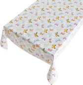 Tafelzeil Butterfly -  140 x 600 cm - Multi tafellaken - Tafelkleed plastic - Voor buiten en binnen - Verschillende maten - Geleverd in een koker