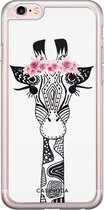 iPhone 6/6S siliconen hoesje - Giraffe