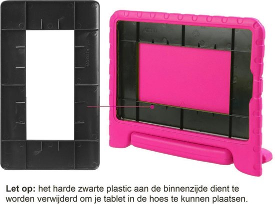 Housse enfant BTH iPad Mini 1 pour enfant avec protection d'écran - rose