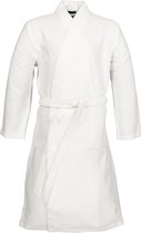 SCHIESSER heren badjas - dun wafel pique - wit -  Maat: 3XL