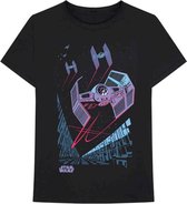 Star Wars Heren Tshirt -M- TIE Fighter Archetype Zwart