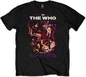The Who - Japan '73 Heren T-shirt - L - Zwart