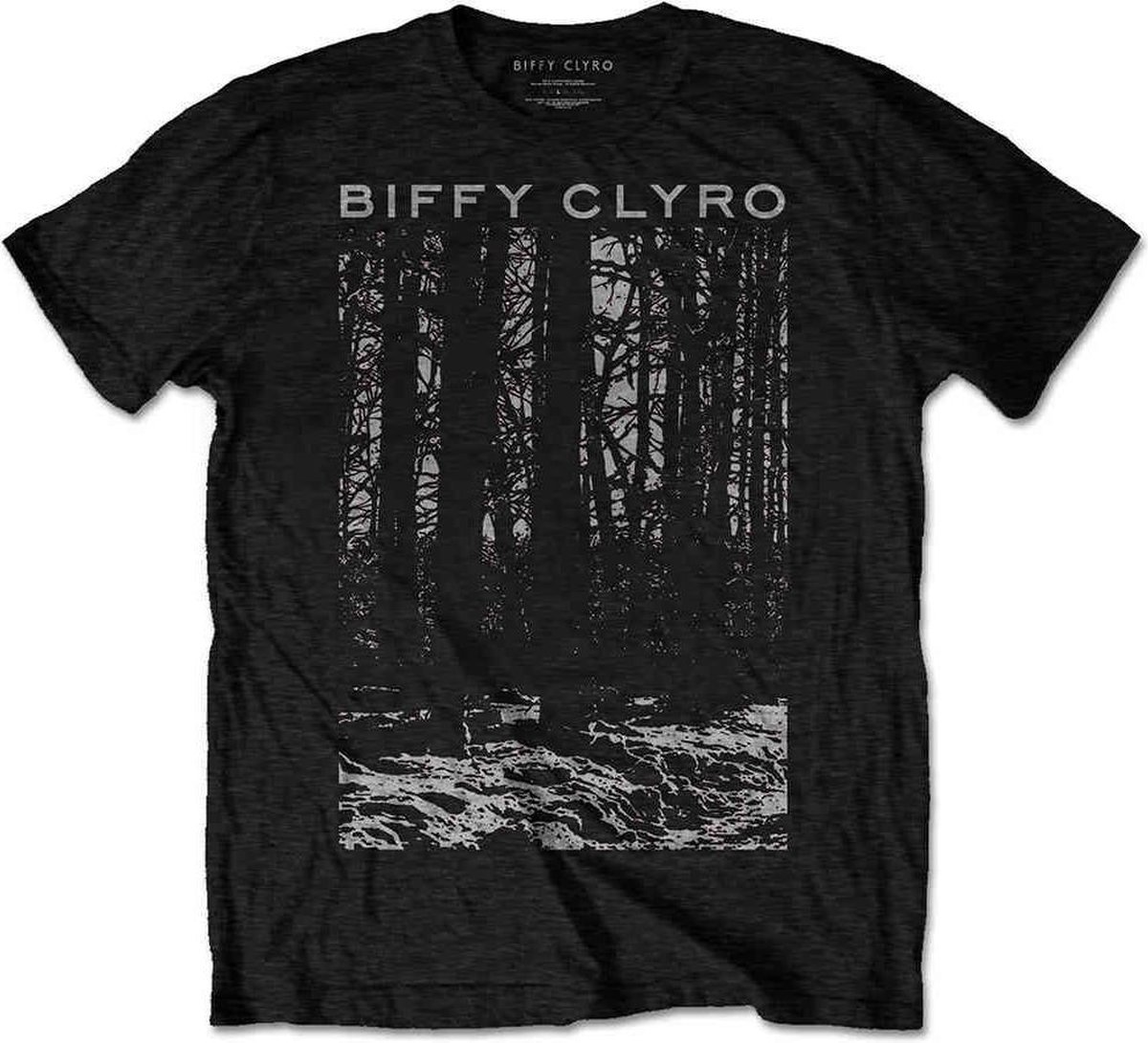 Biffy Clyro - Tree Heren T-shirt - XL - Zwart