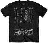 Biffy Clyro Heren Tshirt -XL- Tree Zwart