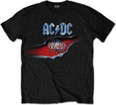 AC/DC Heren Tshirt -L- The Razors Edge Zwart