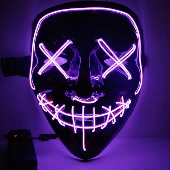 LED Feestmasker Party Masker Kerstmasker Purge