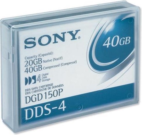 Sony DDS4 DATA CARTRIDGE 4MM 150M 20GB bol