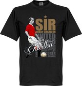 Sir Bobby Charlton Legend T-Shirt - XS