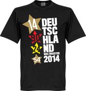 Duitsland 4 Star T-Shirt - XL