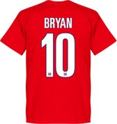 Costa Rica Bryan Team T-Shirt - Rood - L