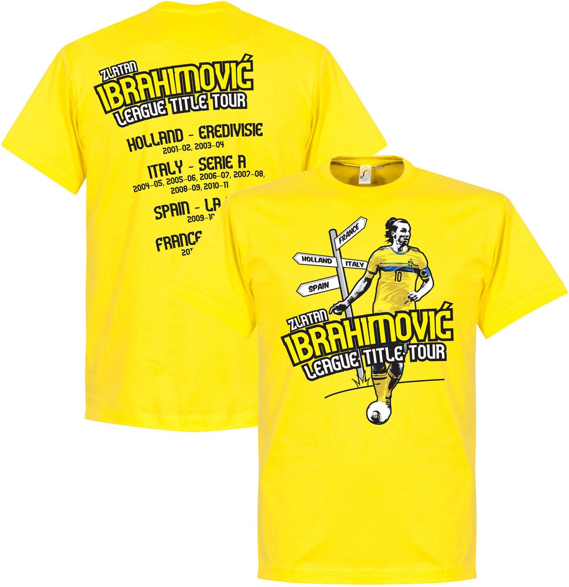 Zlatan Ibrahimovic Tour T-Shirt - M