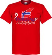 Noorwegen Flag T-Shirt - XXL