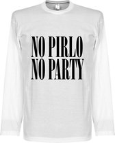 No Pirlo No Party Longsleeve T-Shirt - XXL