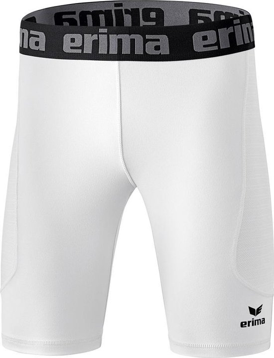 Erima Elemental Tight - Thermoshort  - wit - 3XL