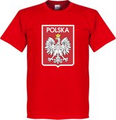 Polen Logo T-Shirt - Rood - S