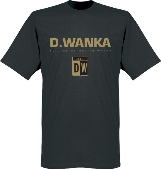Deportivo Wanka T-Shirt - Zwart - 3XL