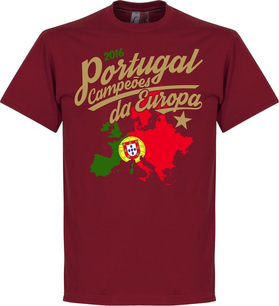 Portugal Campeoes Da Europa 2016 T-Shirt - L