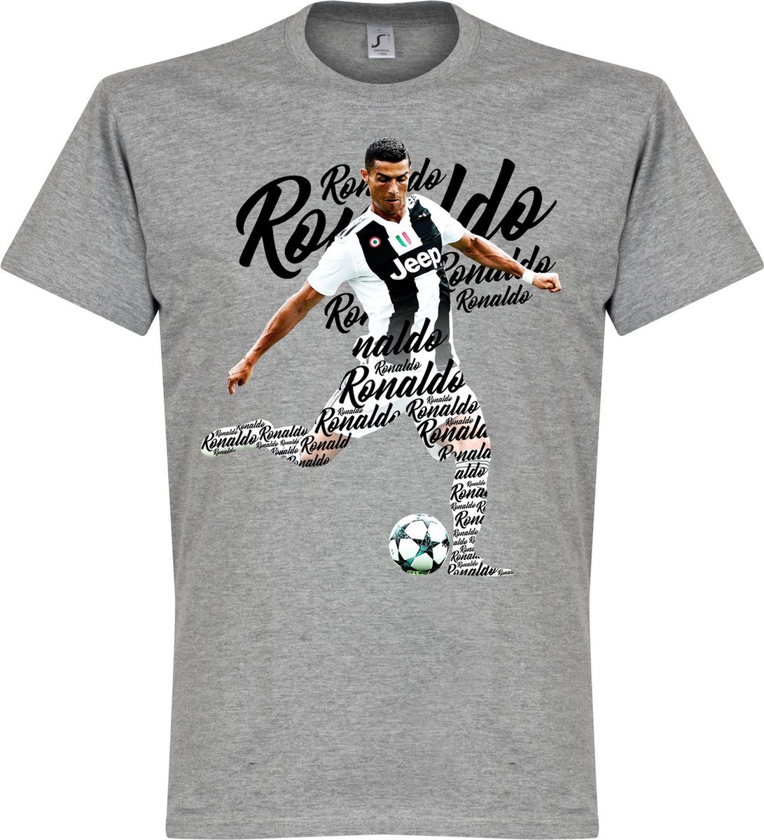 Versnipperd Kauwgom Bijdrage Ronaldo Juventus Script T-Shirt - Kinderen - 140 | bol.com