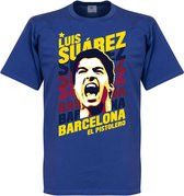 Luis Suarez Barcelona Portrait T-Shirt - XXL