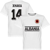 Albanië Xhaka 14 Team T-Shirt - XXXXL