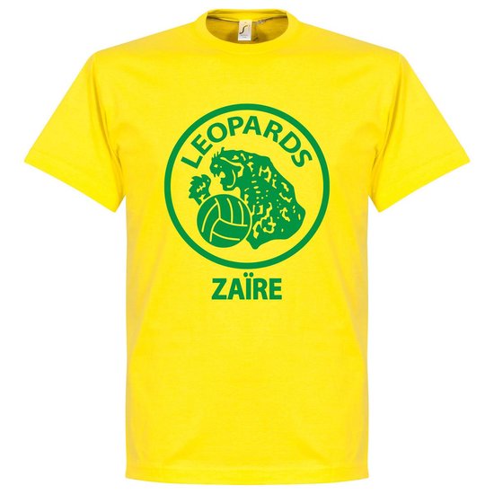 Zaire Leopards T-Shirt - Geel - S