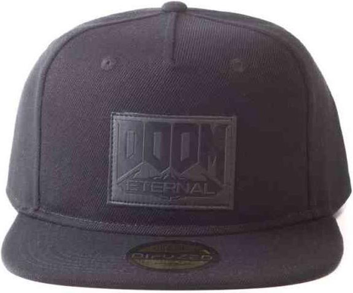 Doom Eternal Snapback Pet Retro Zwart