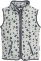 Playshoes Bodywarmer Sterren Fleece Junior Grijs Maat 92