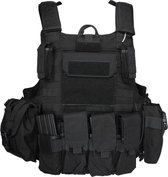 101inc Tactical vest Raptor zwart