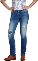 ROKKER The Diva Distressed Motorcycle Jeans L34/W30