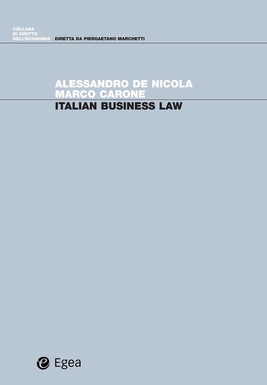 Italian Business Law - cover