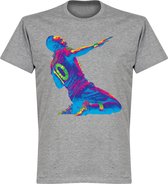 ManÃ© Psychoactive T-Shirt - Grijs - L