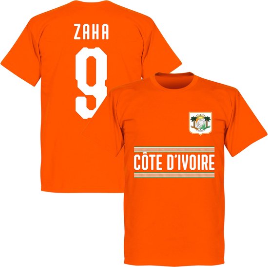 Ivoorkust Zaha 9 Team T-Shirt - Oranje