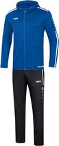 Jako - Hooded Leisure Suit Striker 2.0 Junior - Vrijetijdspak met kap Striker 2.0 - 140 - Blauw