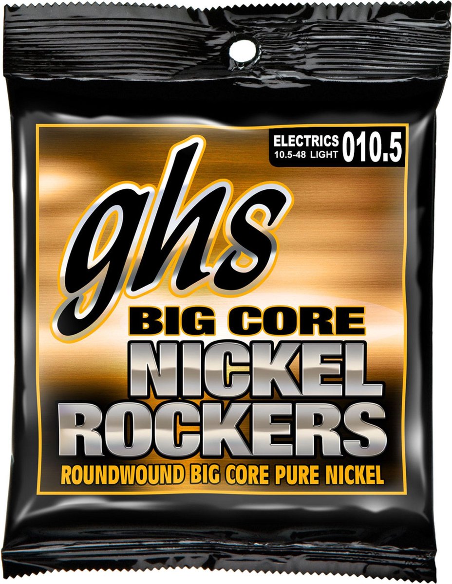 E-Git.snaren 0105-48 Big Core nikkel Rockers