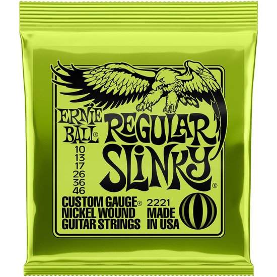 Foto: Ernie ball 2221 gitaar snaren maat 0 10