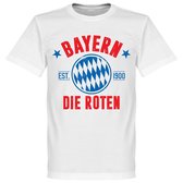 Bayern Munchen Established T-Shirt - Wit - XXXL