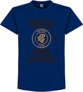 Inter Milan Established T-Shirt - Donker Blauw - XL
