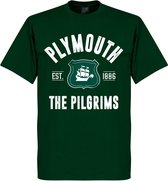 Plymouth Established T-Shirt - Groen - XL