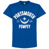 Portsmuth Established T-Shirt - Blauw - XXXL