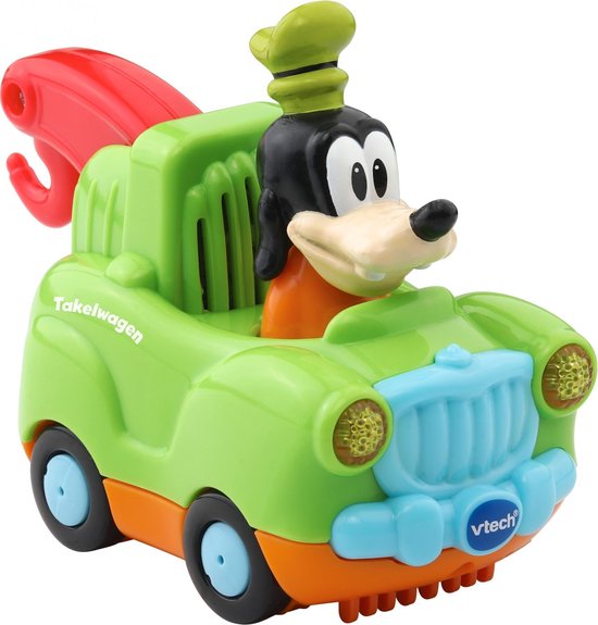 VTech Toet Toet Auto's Disney Goofy Takelwagen - Educatief Babyspeelgoed - 1 tot 5 Jaar