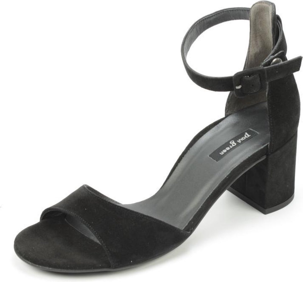 Paul Green Vrouwen Sandalen Kleur: Zwart Maat: 39 | bol.com