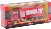 Johntoy Super Cars brandweerwagen 18 cm