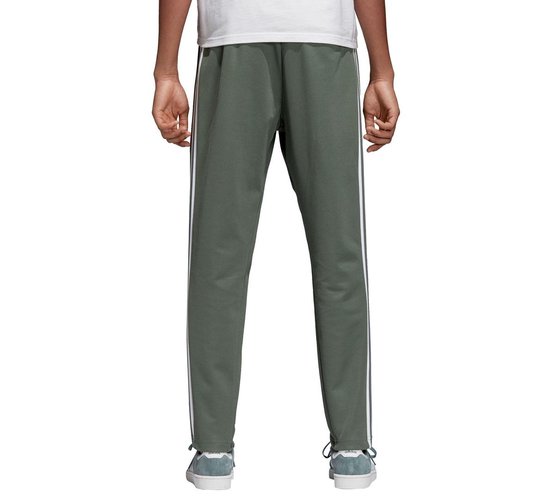 adidas BB Trackpants Heren Sportbroek - Maat L - Mannen - groen/wit |  bol.com
