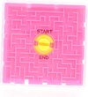 Afbeelding van het spelletje Toi-toys Hersenkraker Labyrinth Puzzel 6 Cm Roze