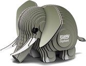 Eugy 3d-modelbouwpakket Olifant 7-delig Grijs No.10