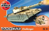 Airfix - Quickbuild Challenger Tank - Desert (3/19) * - modelbouwsets, hobbybouwspeelgoed voor kinderen, modelverf en accessoires