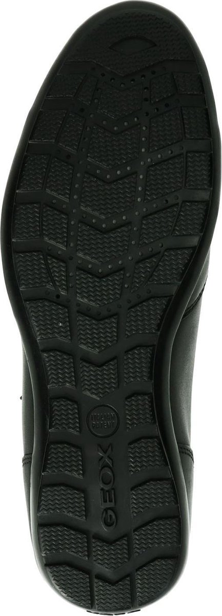 Geox Symbol heren sneaker - Zwart - Maat 42 | bol.com