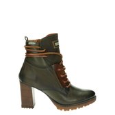 Pikolinos Connely dames Veterboots - Kaki - Maat 41