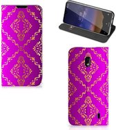 Nokia 2.2 Telefoon Hoesje Barok Roze